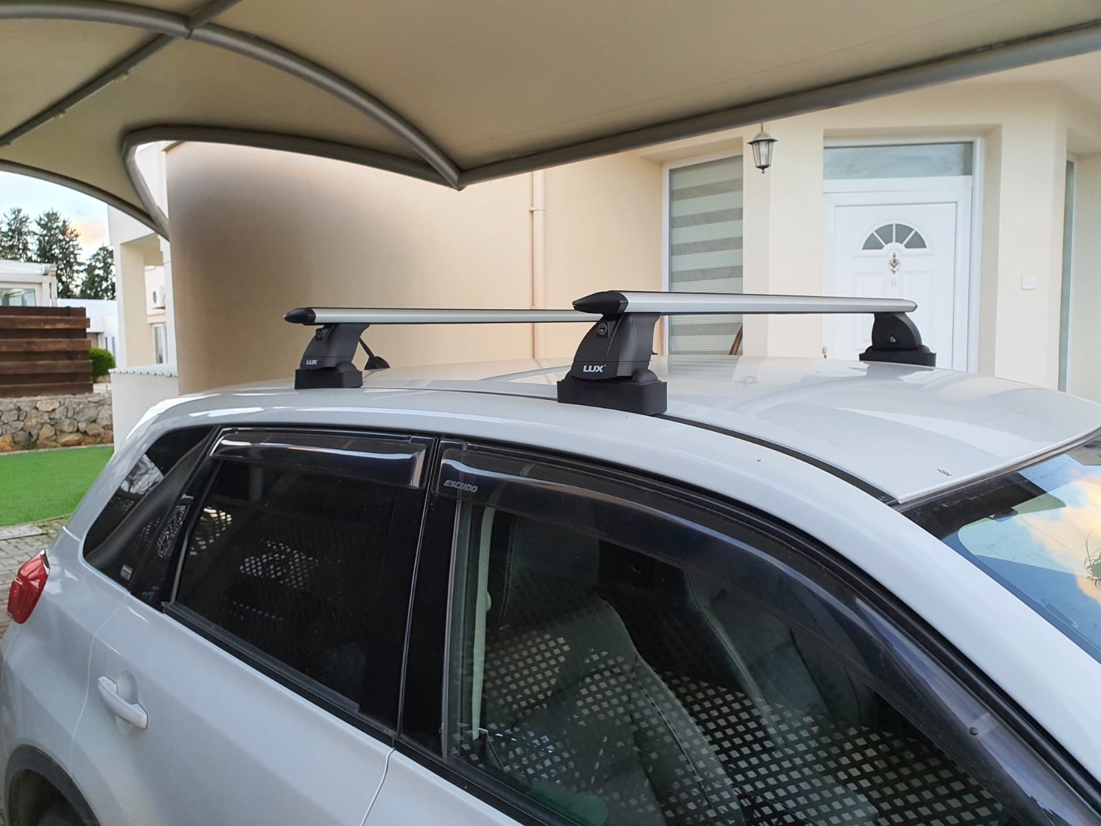 For Suzuki Vitara 2015-Up Roof Rack Cross Bars Fix Point Silver For Suzuki Vitara 2015-Up Roof Rack Cross Bars Fix Point Silver